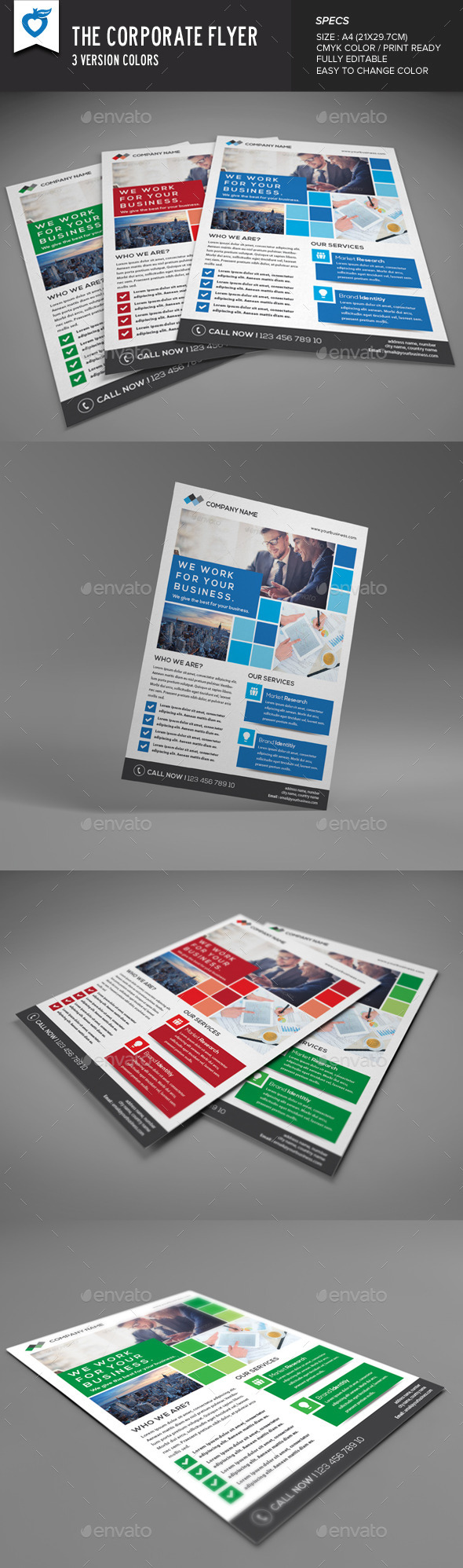 GraphicRiver The Corporate Flyer 8890948 GraphicRiver The Corporate Flyer 8890948