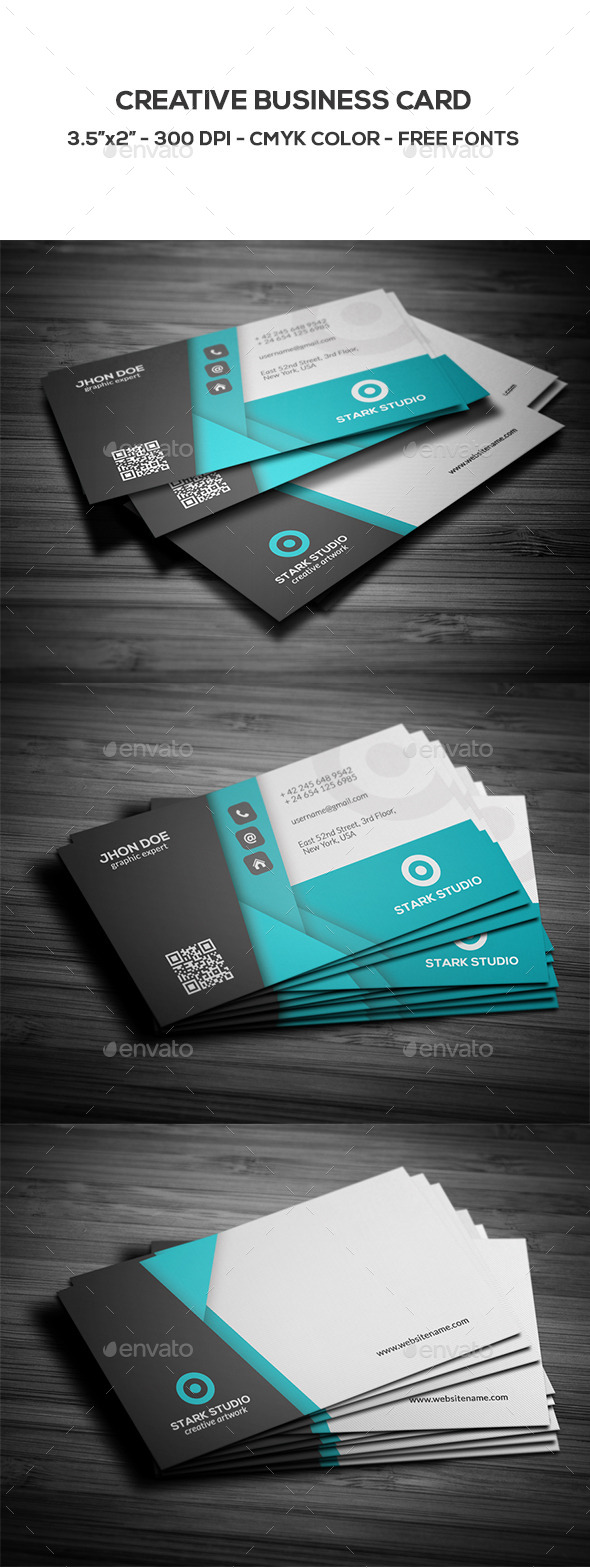 GraphicRiver Creative Business Card 8891015 GraphicRiver Creative Business Card 8891015