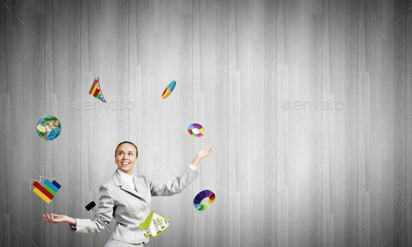 Woman juggler (Misc) Photo Download