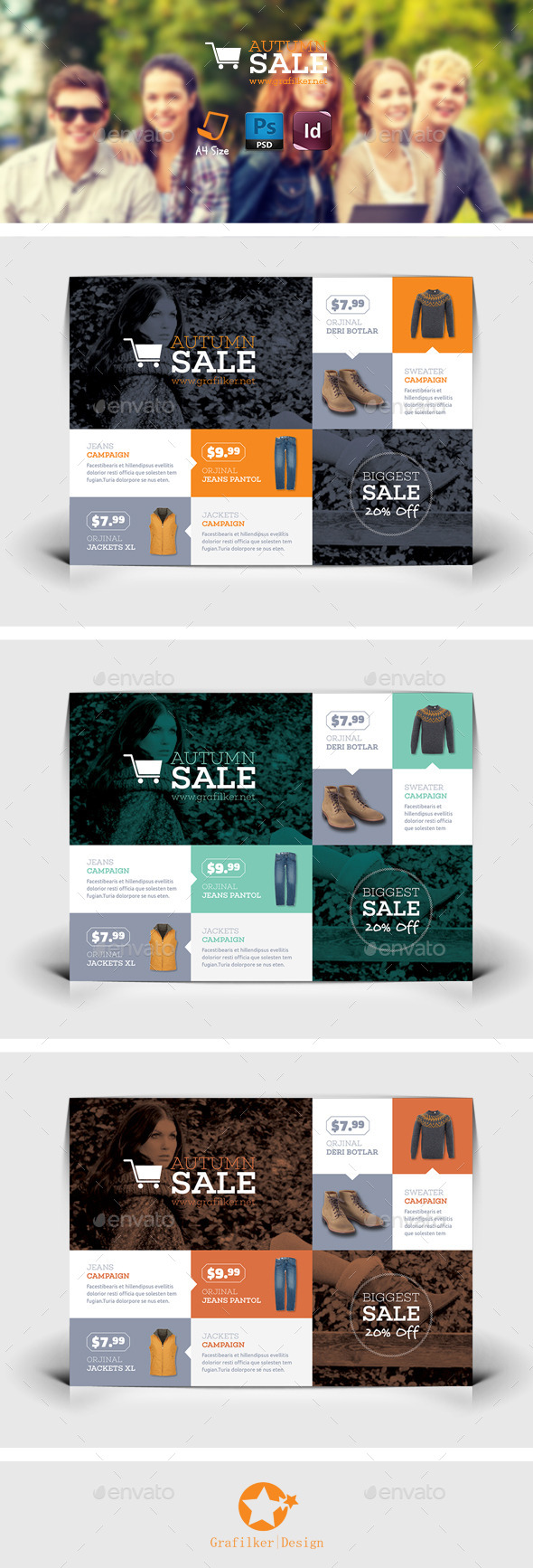 GraphicRiver Shopping Flyer Templates 8891681 GraphicRiver Shopping Flyer Templates 8891681