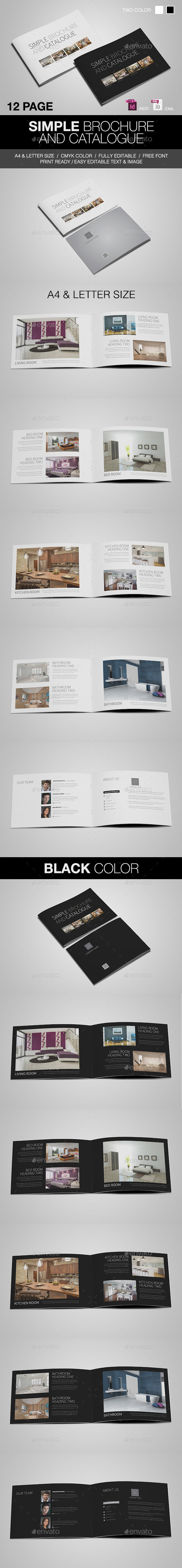 GraphicRiver Simple Catalogue Brochure 8893212 GraphicRiver Simple Catalogue Brochure 8893212