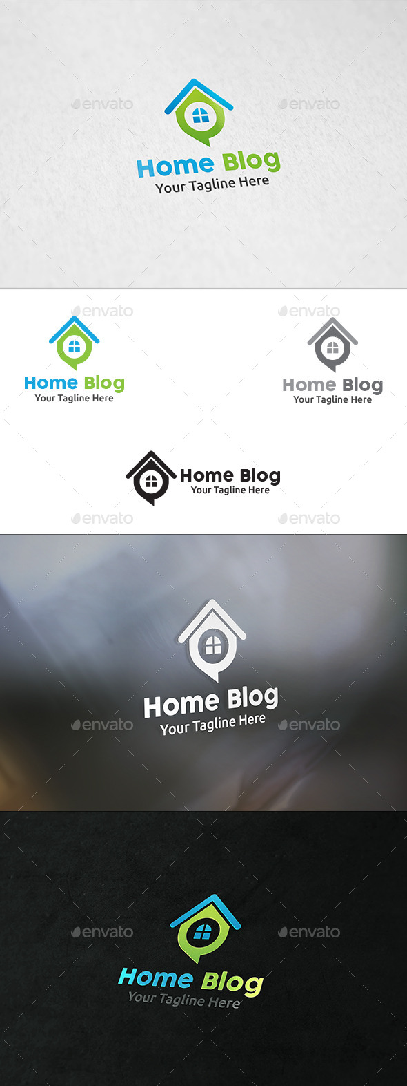 GraphicRiver Home Talk Logo Template 8893929 GraphicRiver Home Talk Logo Template 8893929