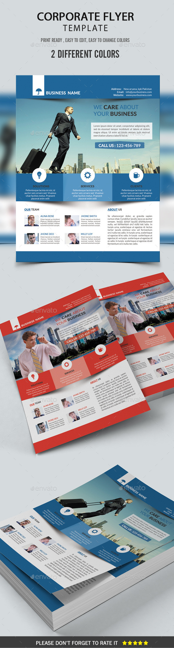 GraphicRiver Corporate Flyer 8894279 GraphicRiver Corporate Flyer 8894279