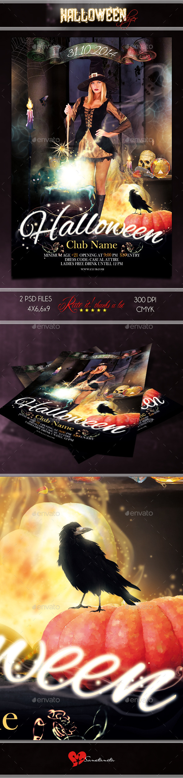 GraphicRiver Halloween Flyer 2 8853467 GraphicRiver Halloween Flyer 2 8853467