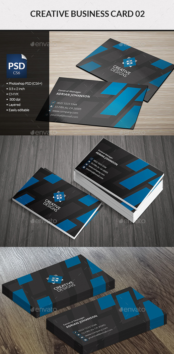 GraphicRiver Creative Business Card 02 8825730 GraphicRiver Creative Business Card 02 8825730