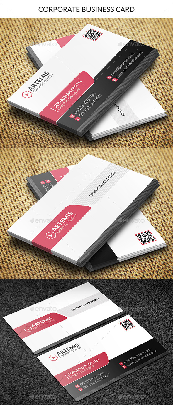 GraphicRiver Corporate Business Card 8895603 GraphicRiver Corporate Business Card 8895603