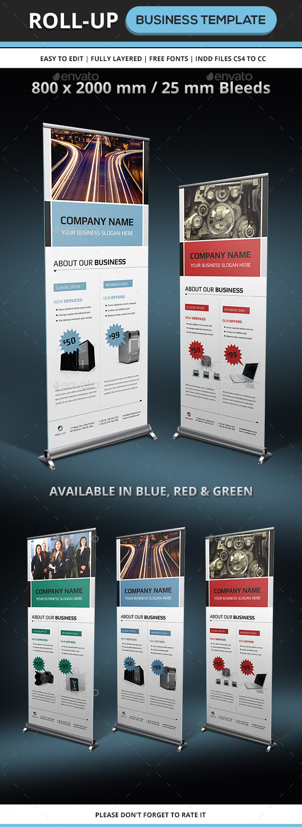 GraphicRiver Corporate & Business Rollup Template 8895823 GraphicRiver Corporate & Business Rollup Template 8895823