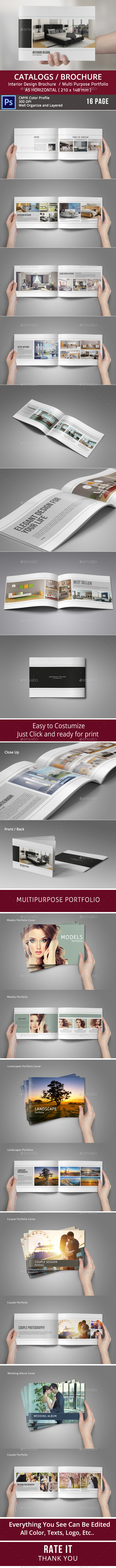 GraphicRiver Multipurpose Brochure or Portfolio Album 8896214 GraphicRiver Multipurpose Brochure or Portfolio Album 8896214