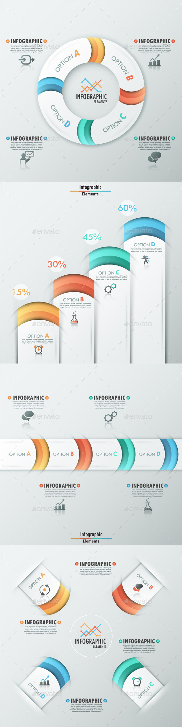 GraphicRiver Set of 4 Modern Infographic Templates 8896300 GraphicRiver Set of 4 Modern Infographic Templates 8896300