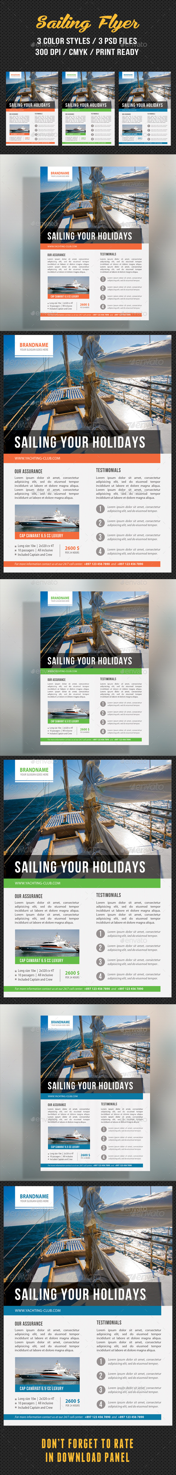 GraphicRiver Sailing Yacht Travel Flyer 02 8896728 GraphicRiver Sailing Yacht Travel Flyer 02 8896728