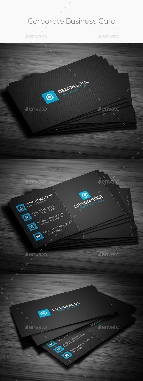 GraphicRiver Corporate Business Card 8897492 GraphicRiver Corporate Business Card 8897492