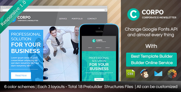 ThemeForest CORPO Responsive Email Template With Builder 8891726 ThemeForest CORPO Responsive Email Template With Builder 8891726