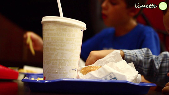 Kids Eating Fast Food Kids Eating Fast Food