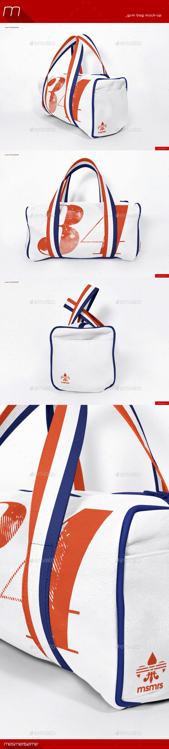 Download Stock Graphic - GraphicRiver Gym Bag Mock-Up 8899524 ...