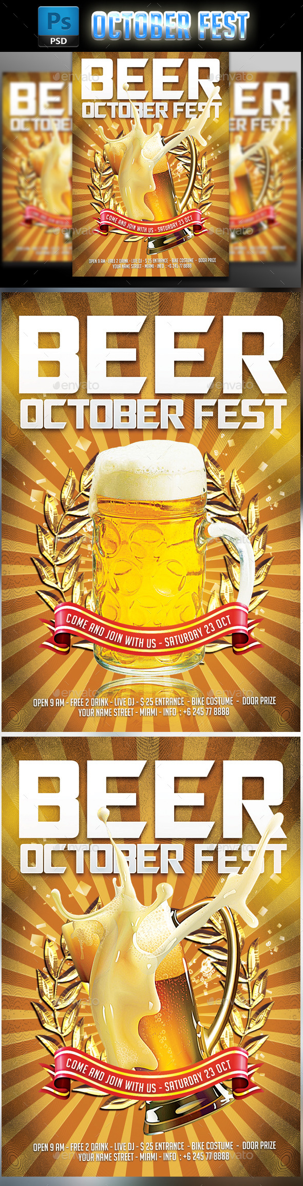 GraphicRiver October Fest Flyer Template 8902042 GraphicRiver October Fest Flyer Template 8902042