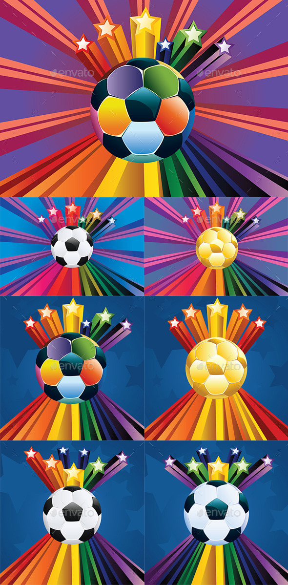 Soccer Ball with Stars (Sports/Activity)