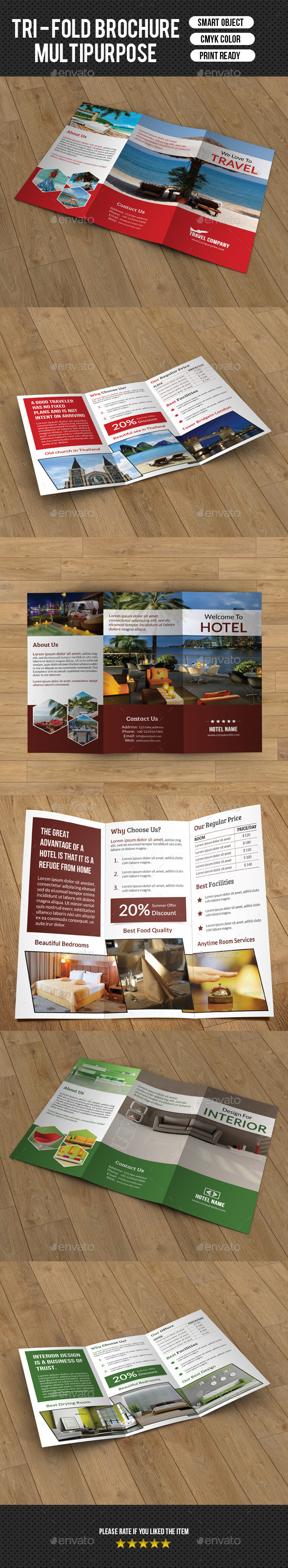GraphicRiver Multipurpose Business Trifold-V69 8905862 GraphicRiver Multipurpose Business Trifold-V69 8905862