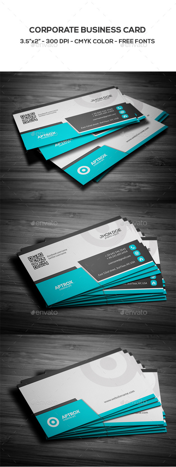 GraphicRiver Corporate Business Card 8906339 GraphicRiver Corporate Business Card 8906339