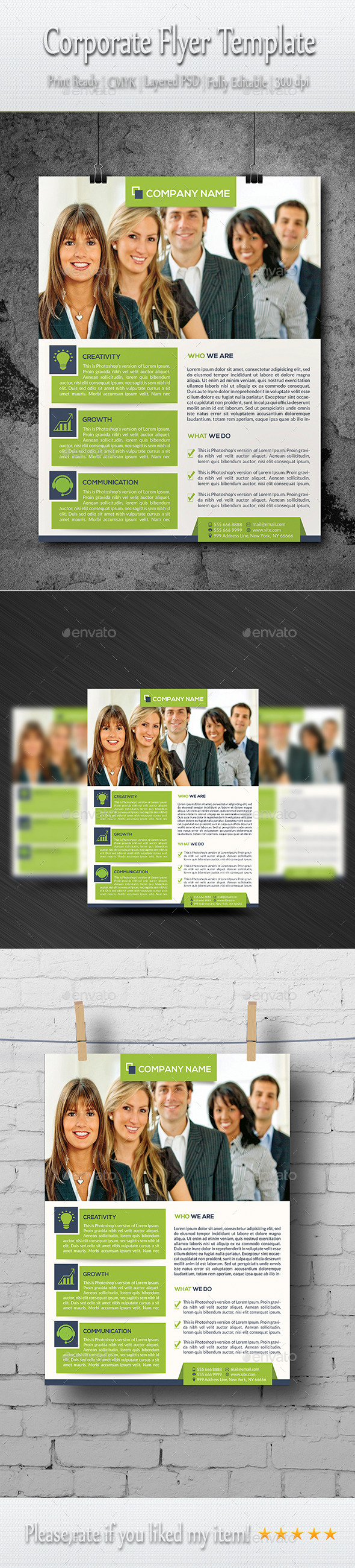 GraphicRiver Business Flyer Template 8907883 GraphicRiver Business Flyer Template 8907883