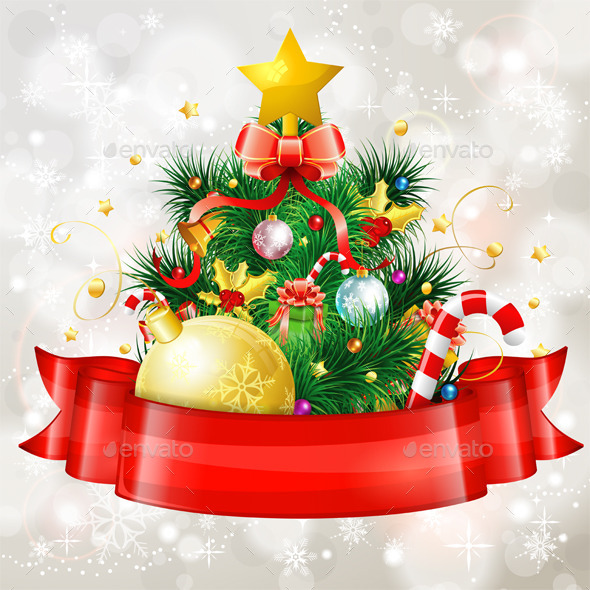 GraphicRiver Christmas Tree 8908223 GraphicRiver Christmas Tree 8908223