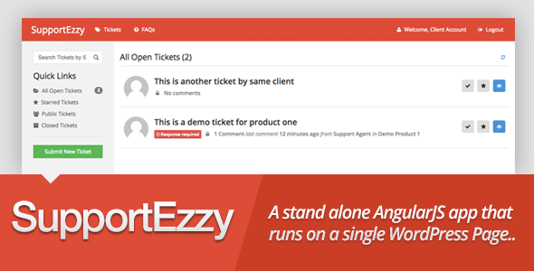CodeCanyon SupportEzzy Ticket System WordPress Plugin 8908617 CodeCanyon SupportEzzy Ticket System WordPress Plugin 8908617