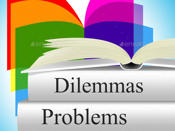 Problems Dilemmas Means Tight Spot And Difficulty (Misc) Photo Download
