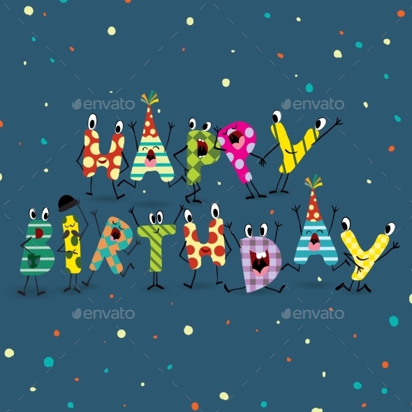 GraphicRiver Colorful Birthday Background 8911301 GraphicRiver Colorful Birthday Background 8911301