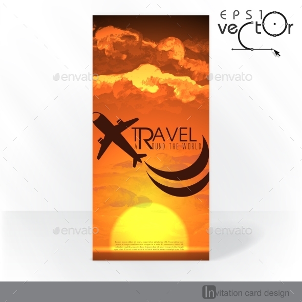 GraphicRiver Party Invitation Card Design Template 8911370 GraphicRiver Party Invitation Card Design Template 8911370