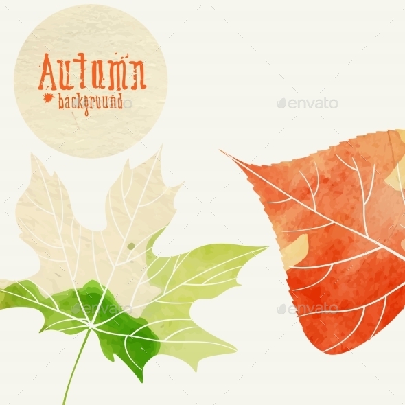 GraphicRiver Simple Autumn Background 8911383 GraphicRiver Simple Autumn Background 8911383