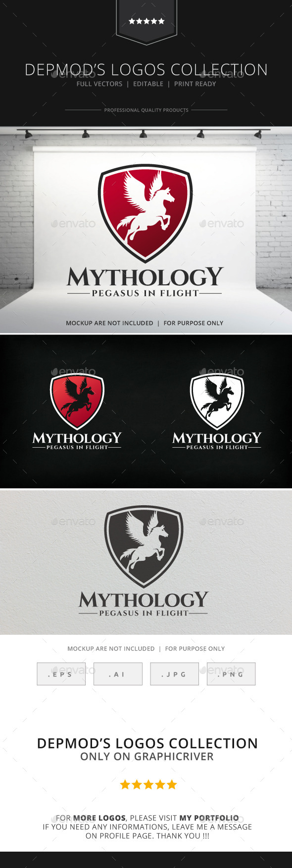 GraphicRiver Mythology Logo 8914051 GraphicRiver Mythology Logo 8914051