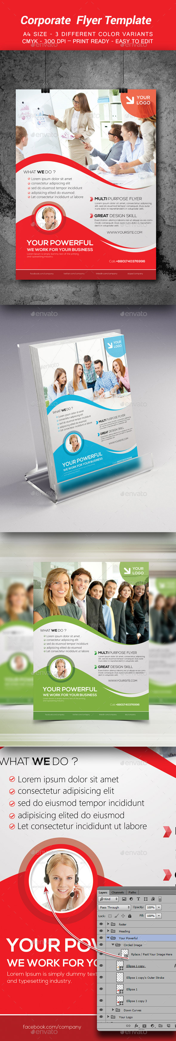 GraphicRiver Corporate Flyer Template 8897662 GraphicRiver Corporate Flyer Template 8897662