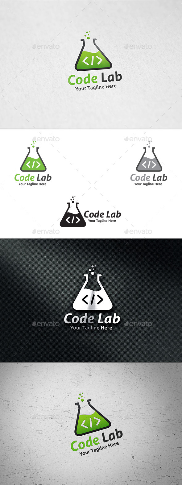 GraphicRiver Code Lab Logo Template 8914950 GraphicRiver Code Lab Logo Template 8914950