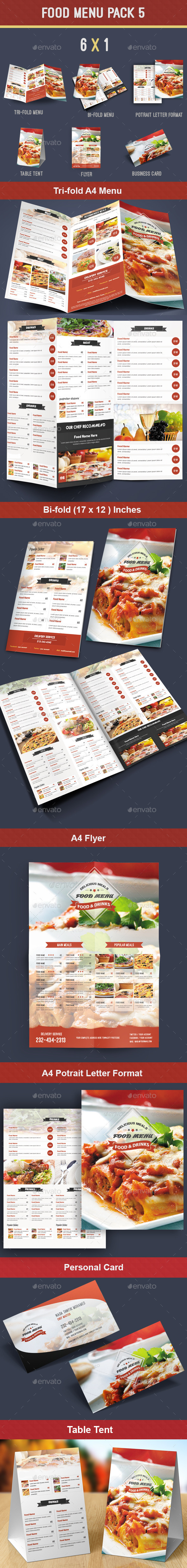 Food Menu Pack 5