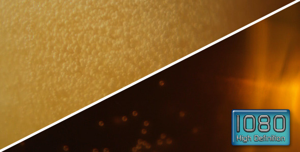 Macro Closeup Beer Pour Bubble Cascade Macro Closeup Beer Pour Bubble Cascade