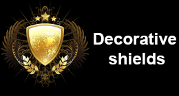 Decorative shields