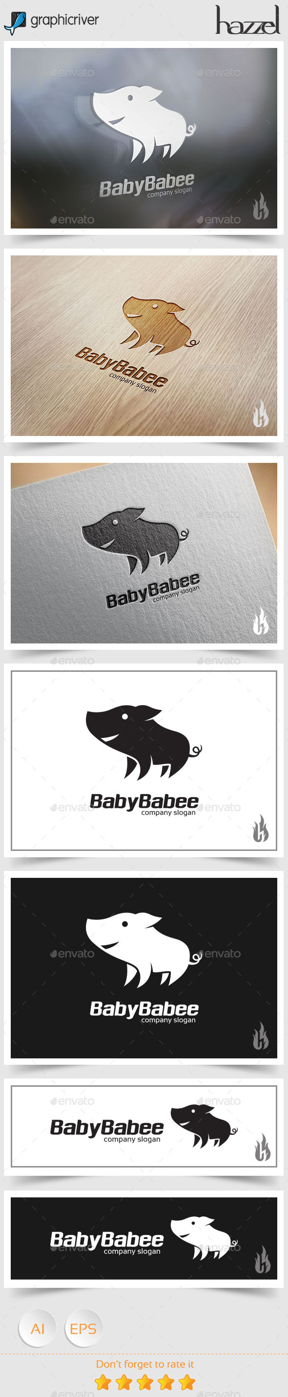 GraphicRiver Baby Babee Logo 8916598 GraphicRiver Baby Babee Logo 8916598