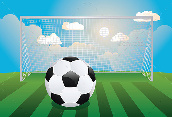 Soccer Goal with Ball (Sports/Activity)