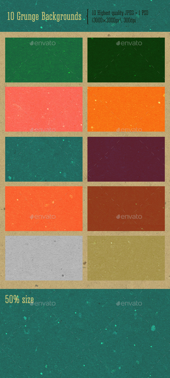 Grunge Backgrounds (Paper)