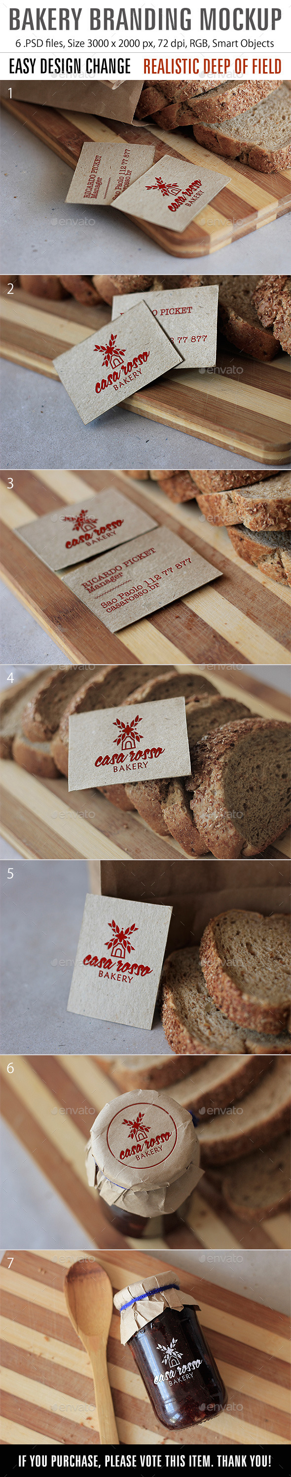 GraphicRiver Bakery Mockup 8921155 GraphicRiver Bakery Mockup 8921155