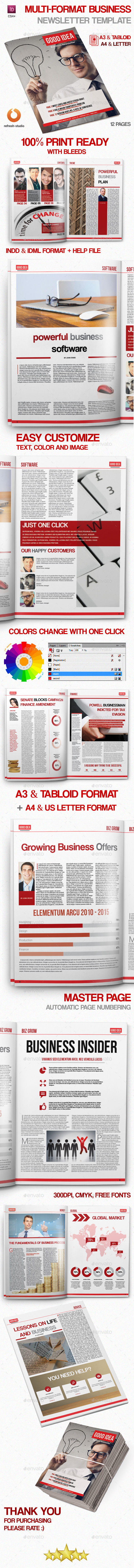 GraphicRiver Multi-format Business Newsletter Template 8914049 GraphicRiver Multi-format Business Newsletter Template 8914049