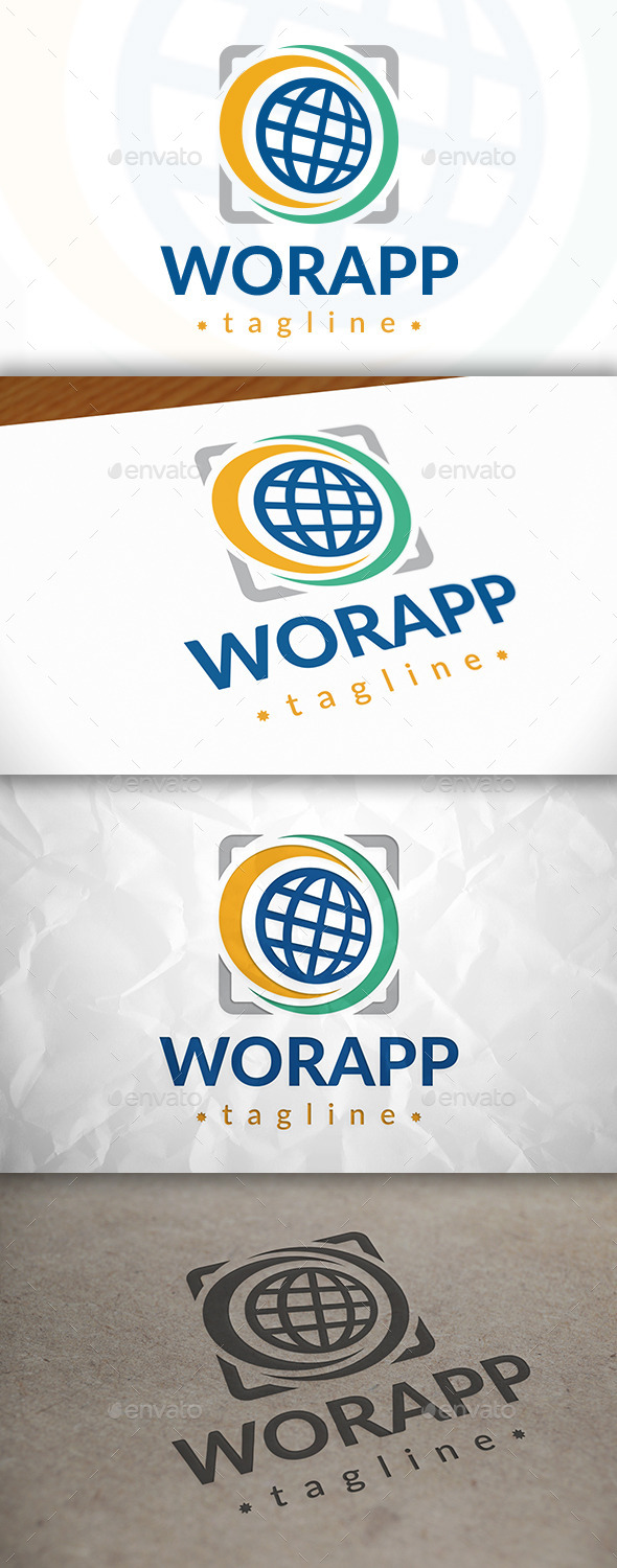 GraphicRiver World App Logo 8921948 GraphicRiver World App Logo 8921948