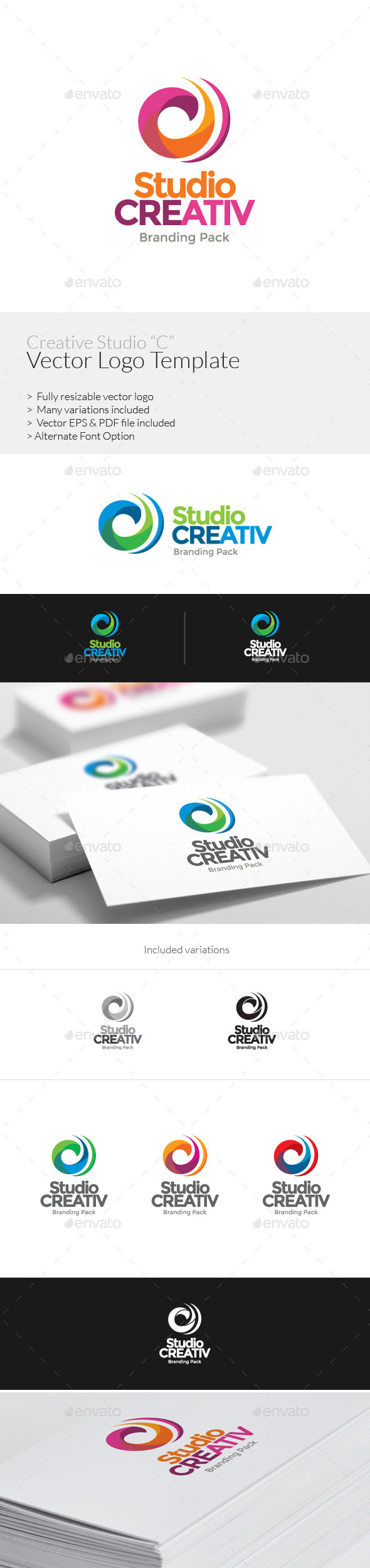 GraphicRiver Creative Studuio C Logo Template 8922201 GraphicRiver Creative Studuio C Logo Template 8922201