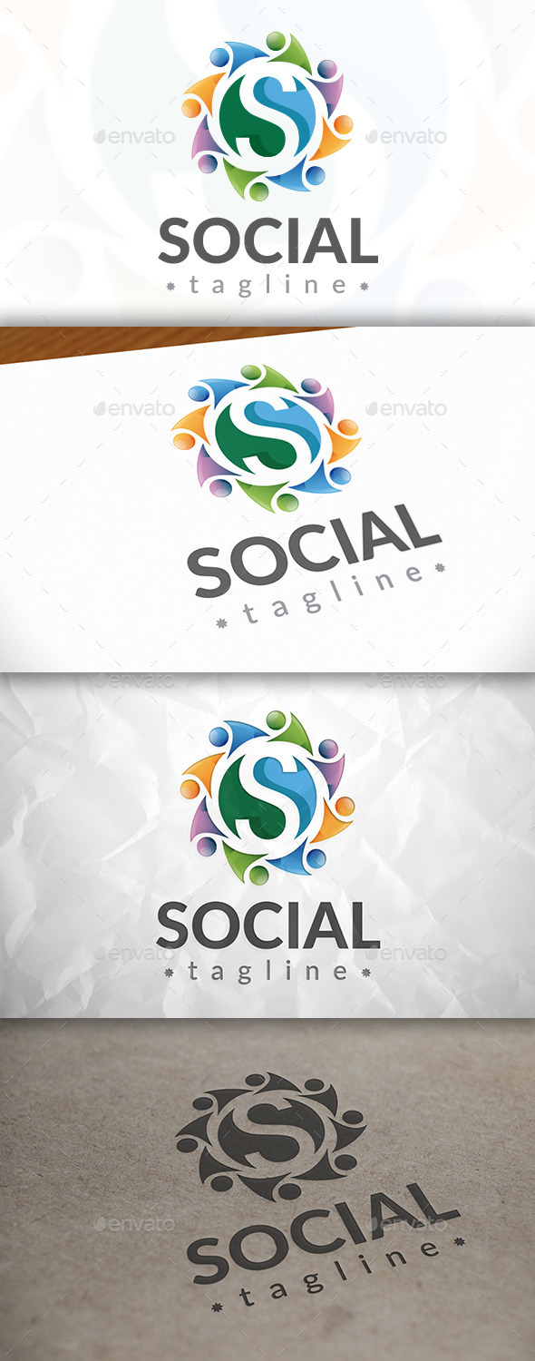 Social United Logo (Letters)