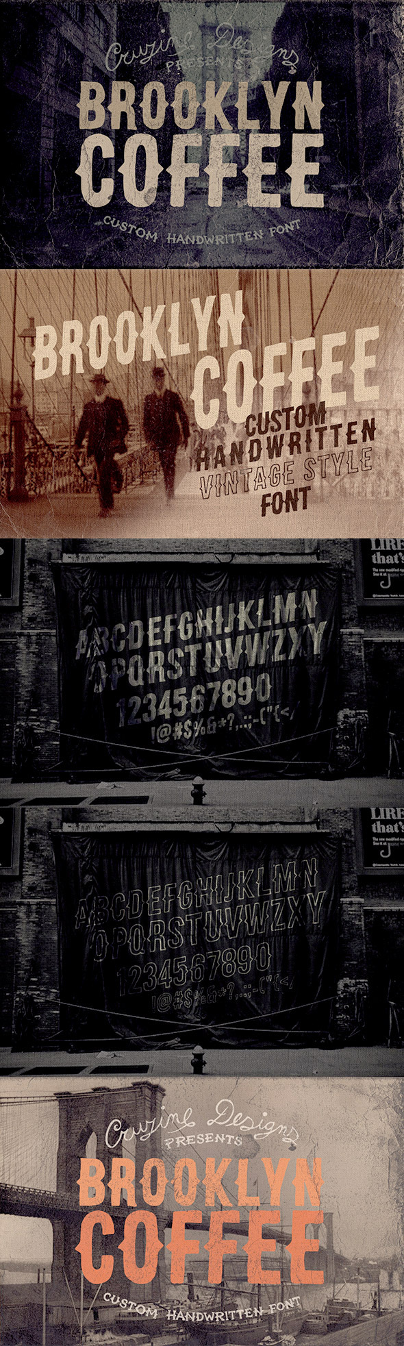 GraphicRiver Brooklyn Coffee Custom Font 8924082 GraphicRiver Brooklyn Coffee Custom Font 8924082