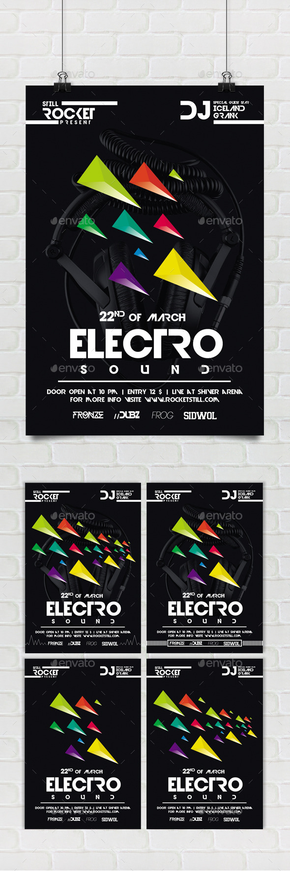 Electro Nu - Flyer (Events)