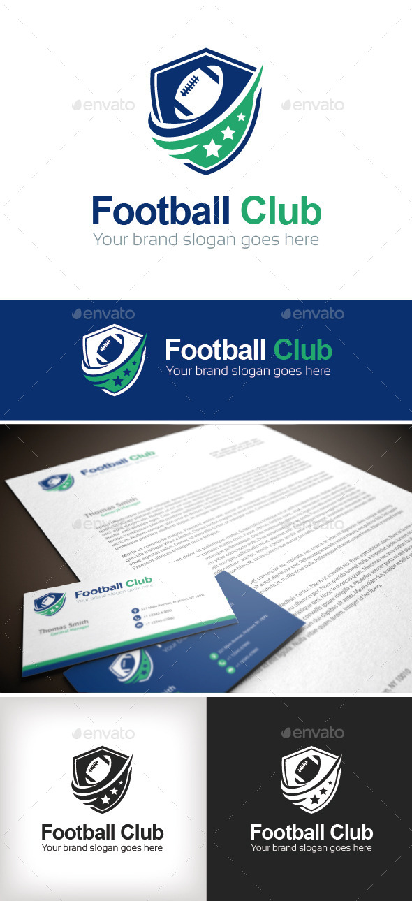 Football Club Logo Template (Symbols)