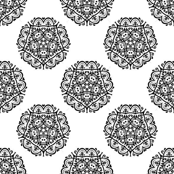 GraphicRiver Orient Seamless Vector Pattern Abstract Background 8925337 GraphicRiver Orient Seamless Vector Pattern Abstract Background 8925337