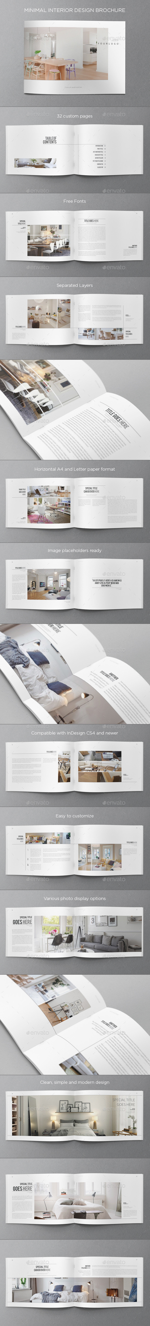 GraphicRiver Minimal Interior Design Brochure 8925678 GraphicRiver Minimal Interior Design Brochure 8925678