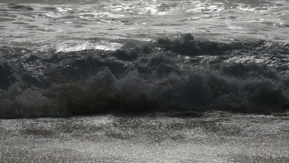 Waves Crashing on Beach 938 Waves Crashing on Beach 938