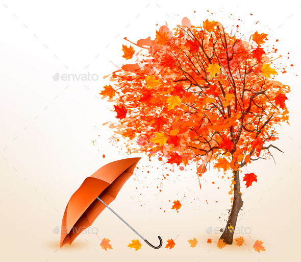 GraphicRiver Autumn Background with Autumn Leaves 8927431 GraphicRiver Autumn Background with Autumn Leaves 8927431